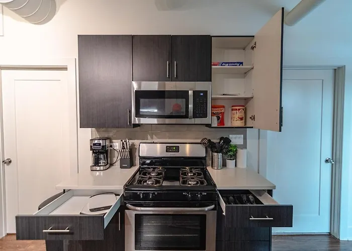 Апартаменты Cozy Smoke Ok 3br Retreat Near Mccormick Чикаго